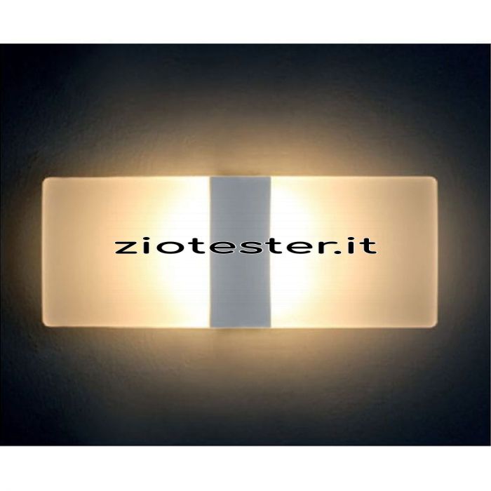 Lampada LED da parete Pisanello Rettangolare 6W-info2