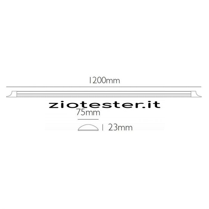 Plafoniera LED Linear Light 36W_tec