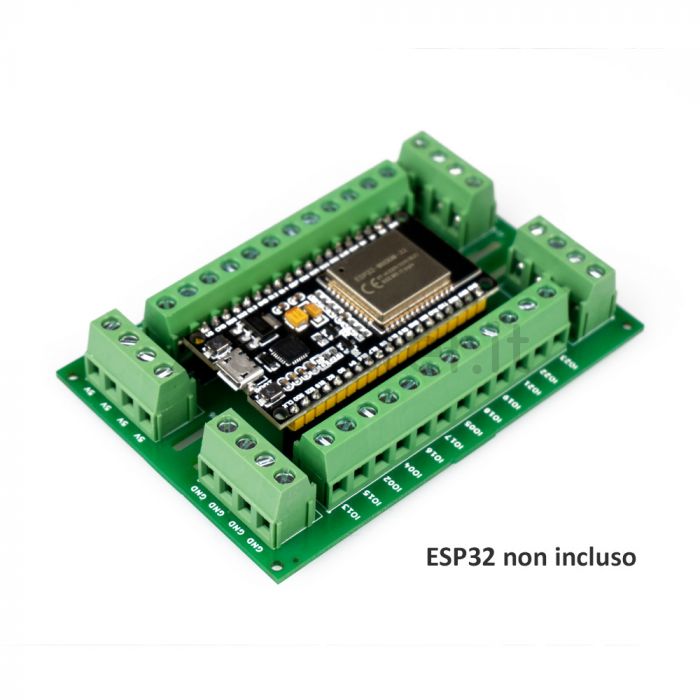 ESP32 DevKitC 38 PIN Screw Terminal Board Vendita Online su ZioTester