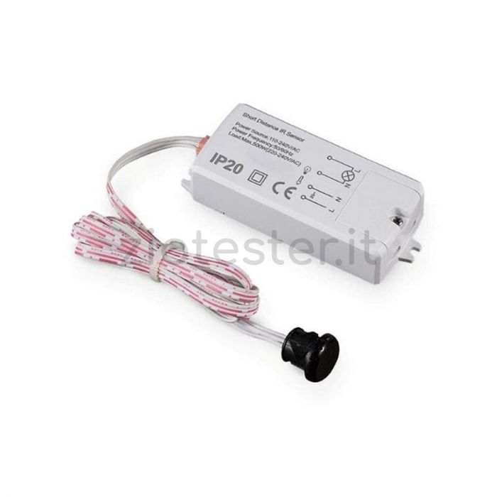 Sensore Movimento PIR 180° - Rilevatore Presenza Con Crepuscolare Per Esterno - Foto 3