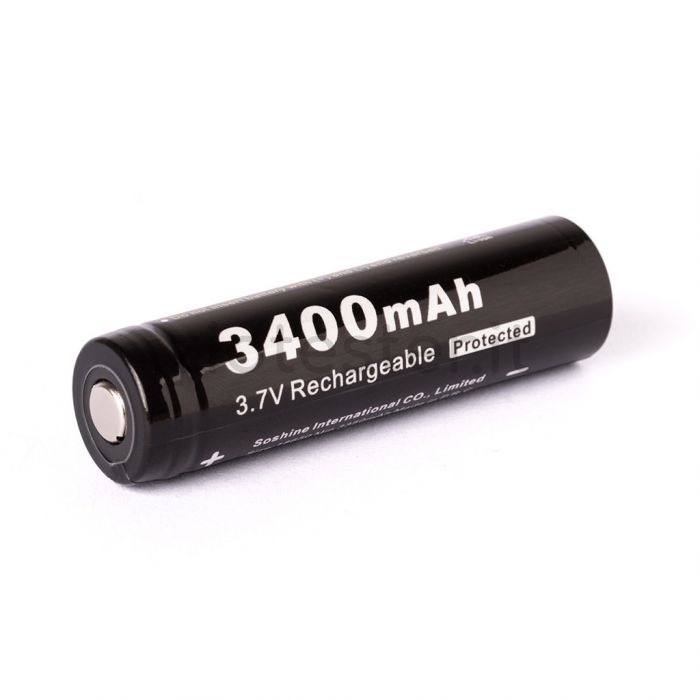 Batteria 18650 PCB Polo Piatto