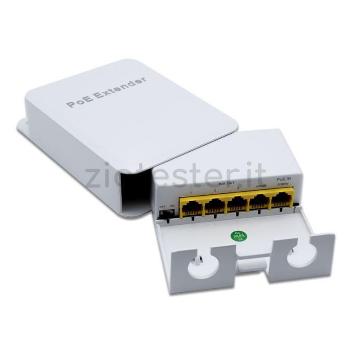 Extender PoE Switch Waterproof 90W