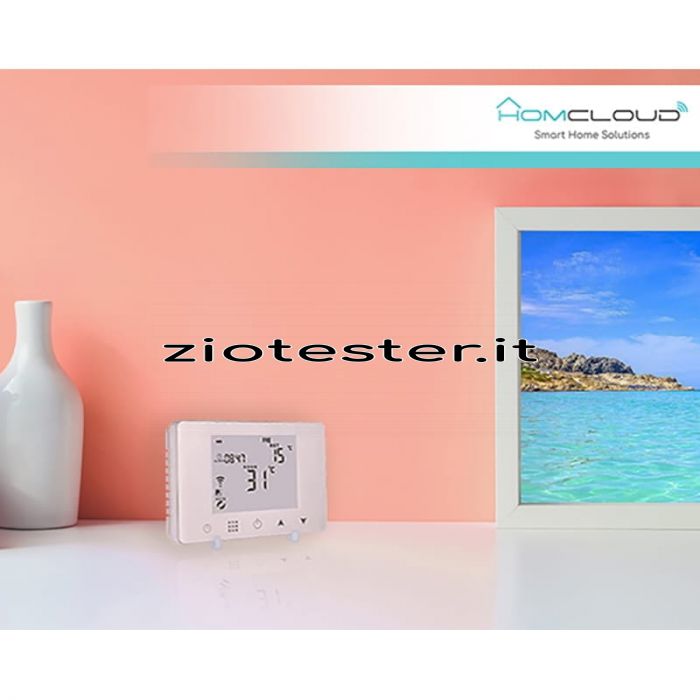 Crono Termostato Digitale WiFi supporto piano