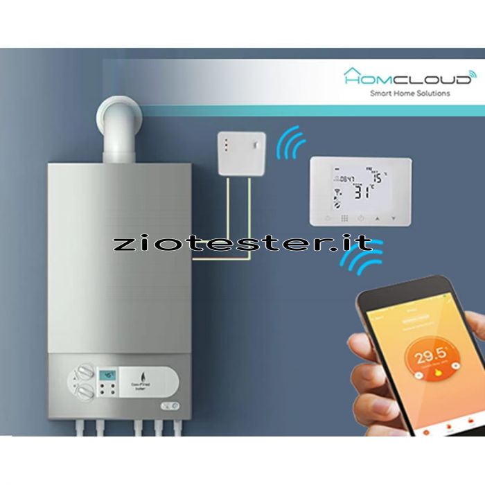 Crono Termostato Digitale WiFi per caldaia