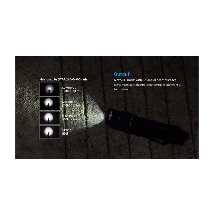 Torcia Led Flashlight Edc Venus WK16 XTAR