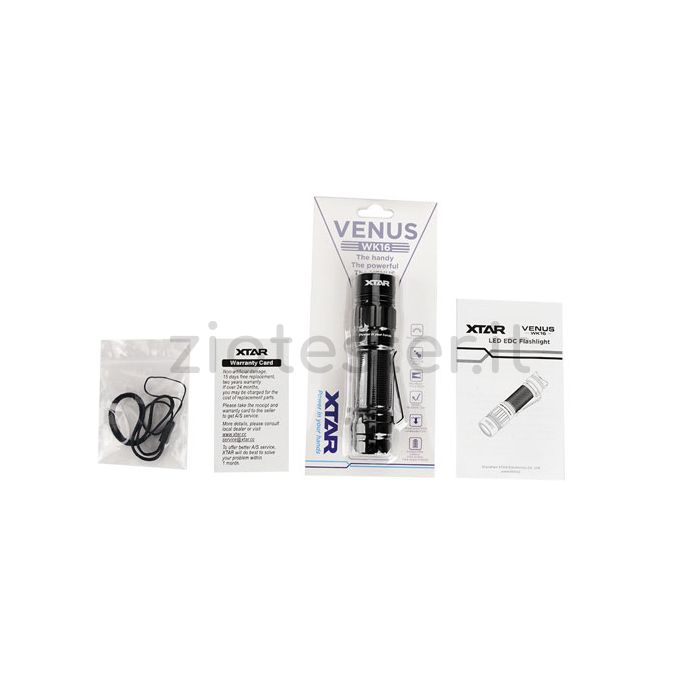 Torcia Led Flashlight Edc Venus WK16 XTAR