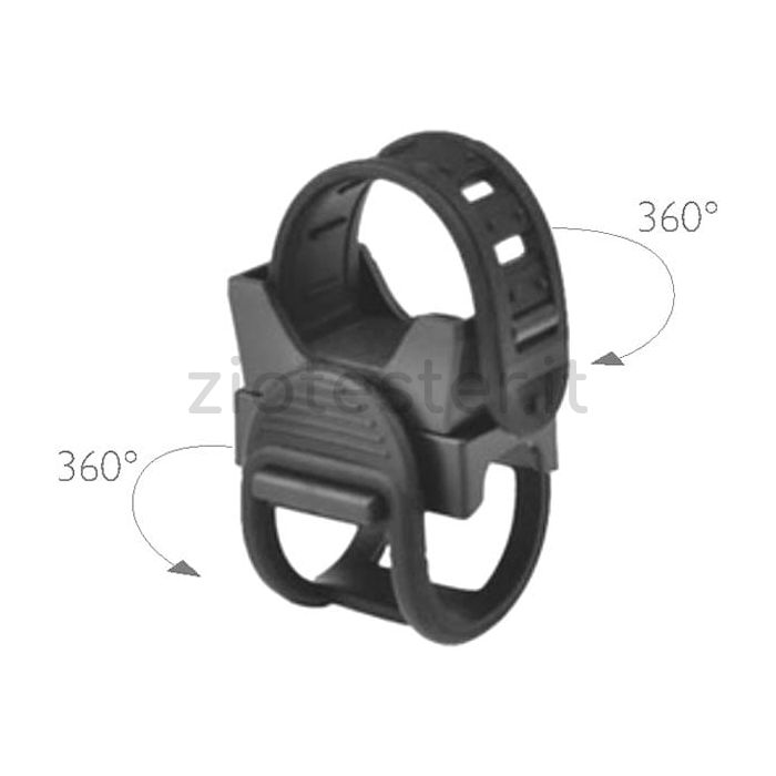 Supporto in gomma per torce LED