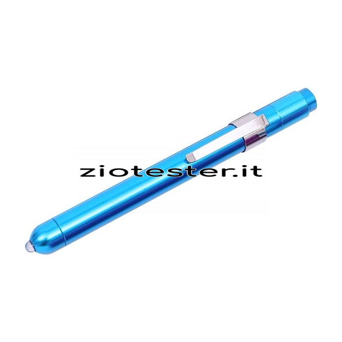 Torcia LED a Forma di Penna blu