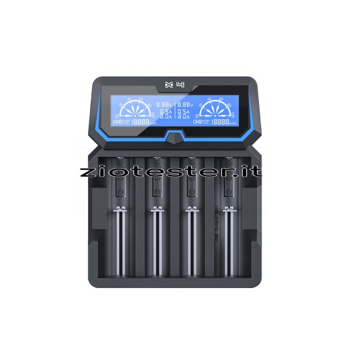 XTAR X4 Caricabatterie a 4 Slot