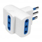 Adattatore 3x2Poli + T 10A