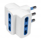 Adattatore 3 uscite 10/16A +T