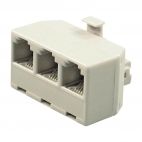 Adattatore telefonico RJ14 - 3xRJ14