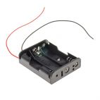 Porta Batteria 3 x AA Senza Coperchio Battery Holder 
