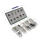 Pulsante Button Switch Kit 250 pezzi