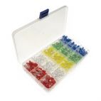 LED F5 5mm Kit 500 pezzi 5 Colori
