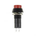 Pulsante PBS-11A 12 MM 2 PIN Button Switch On-Off Autobloccante	