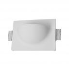Portafaretto in gesso GYPSUM B Wall E14