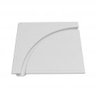 Pannello angolare da incasso per Strip LED