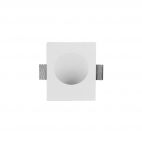Portafaretto in gesso GYPSUM Wall small GU10