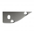 Tappo forato in plastica per profilo LP4418