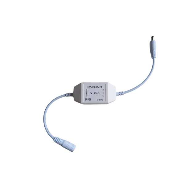 Interruttore Dimmer con manopola a LED 5V DC cavo di prolunga da USB femmina a maschio con Controller rotante ON OFF bianco nero per luci a strisce LED  39