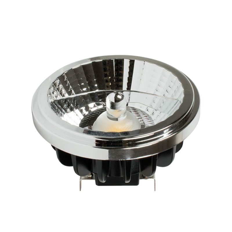 QLEE Led AR111 Lampadina G53 Faretto 15W 30 ° Beam View Angle Day Light 4000k SMD