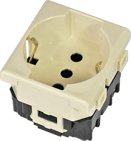 Vela Bianca Schuko-bipasso 2p T 16a