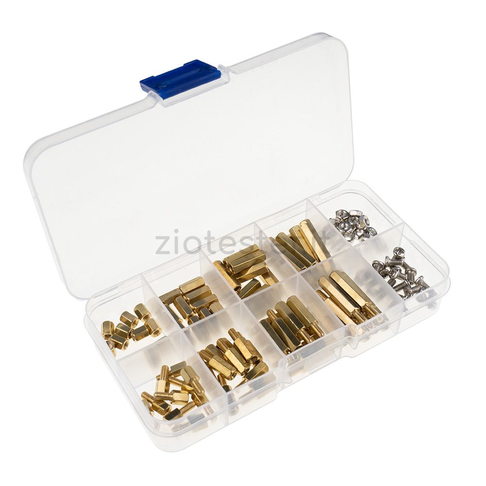 Kit Distanziali M2.5 In Ottone - 486 Pezzi, Maschio/femmina, Per PCB E Elettronica - Foto 11