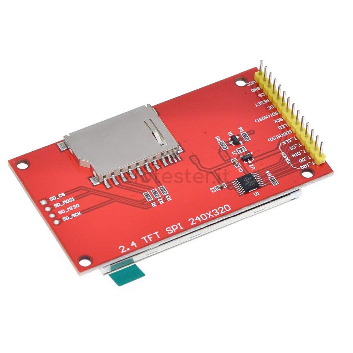 ILI9341 Display LCD TFT SPI 2.8" 240×320 65K colori - Vendita Online su ...