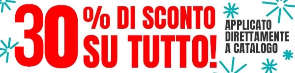 20% di Sconto su Tutto!